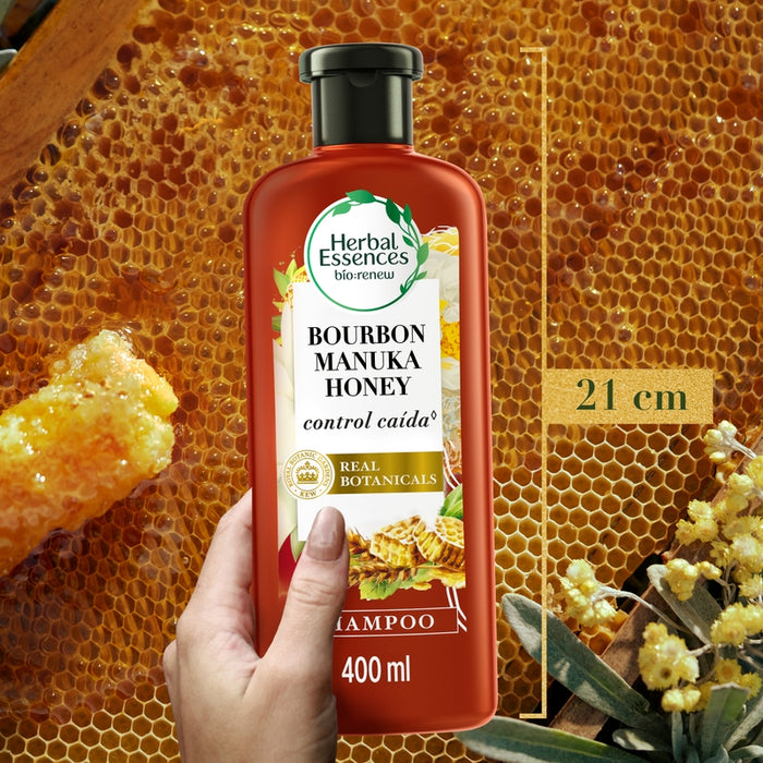 Shampoo Herbal Essences Bio:renew Bourbon Manuka Honey 400 ml