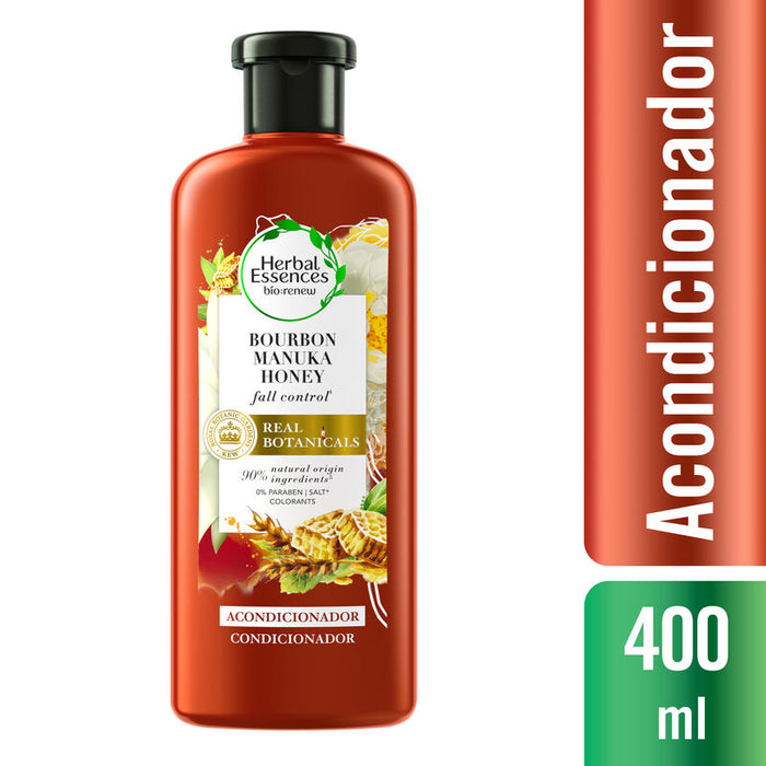 Acondicionador Herbal Essences Bio:renew Bourbon Manuka Honey 400 ml