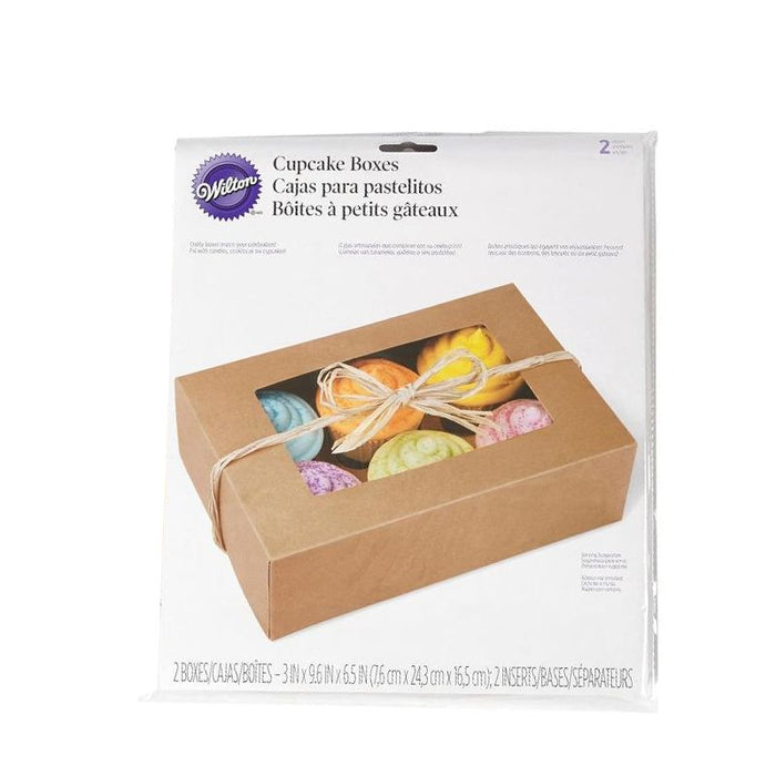 Wilton Caja Para 6 Cupcake 2U - Farmacias Arrocha