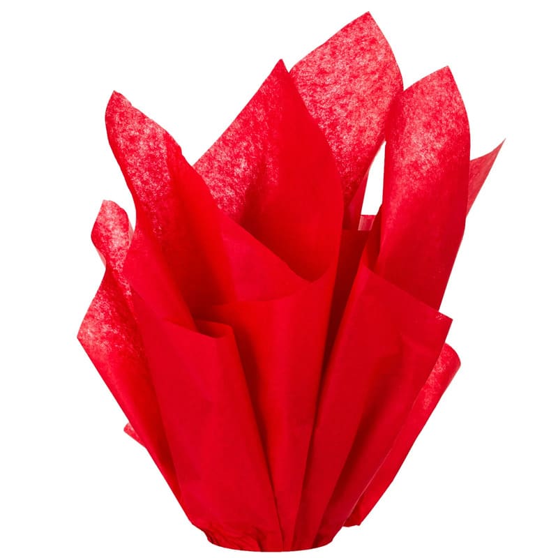 Hallmark Papel Tissue Rojo Sólido 12U - Farmacias Arrocha
