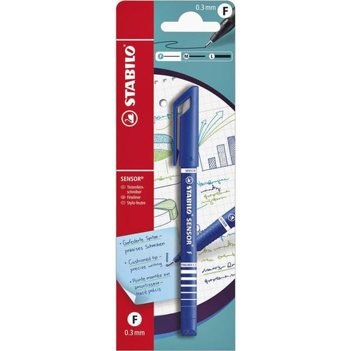 Sensor Fineliner Azul Pack - Farmacias Arrocha