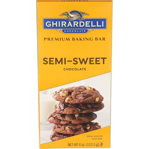 Ghiraldelli Semi Sweet Choco Baking 4Oz - Farmacias Arrocha
