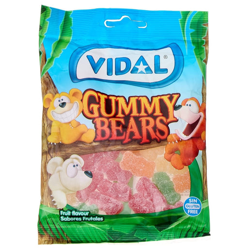 Vidal Gummy Bears Sabor Frutal 100g - Farmacias Arrocha