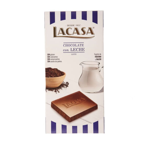 Chocolate Con Leche Lacasa 100Gr - Farmacias Arrocha