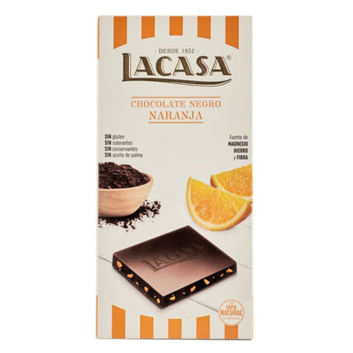 Choco Negro Lacasa Naranja 100Gr - Farmacias Arrocha
