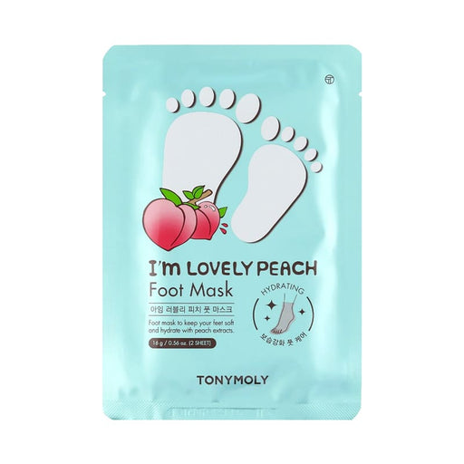 Tony Moly I'M Lovely Peach Foot Mask - Farmacias Arrocha