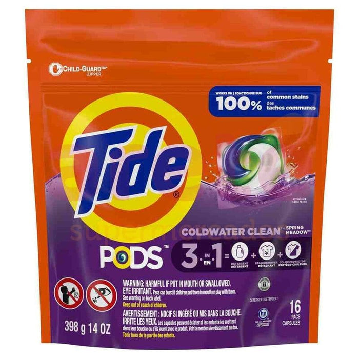 Tide Pods Spring Meadowa 16 Capsulas - Farmacias Arrocha