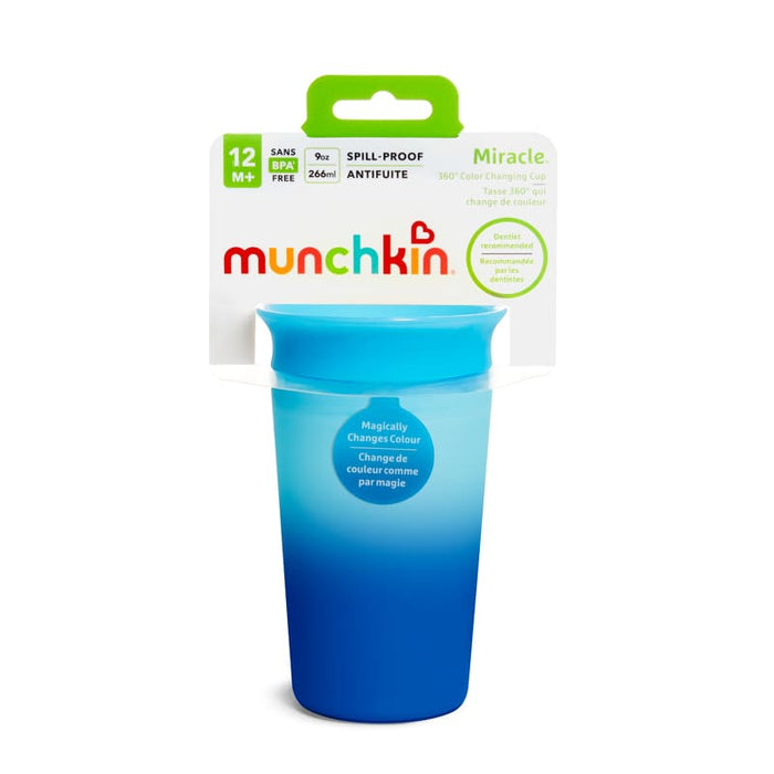 Munchkin Vaso Mircale 360 9Oz. Color Reveal - Farmacias Arrocha