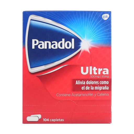 Panadol Ultra 500  mg-65 mg x 52 Sob. 2tab - Farmacias Arrocha