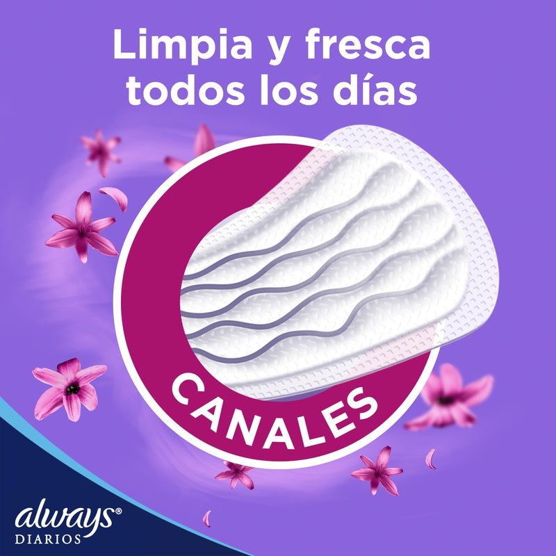 Protectores Diarios Always Diarios Con Perfume 18 Unidades - Farmacias Arrocha