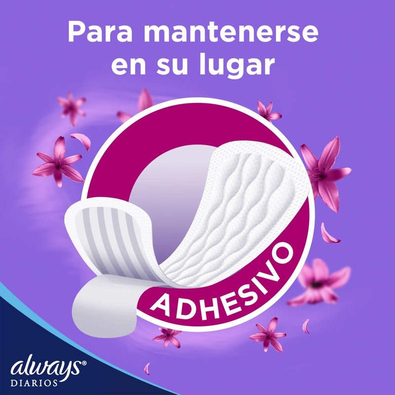 Protectores Diarios Always Diarios Con Perfume 18 Unidades - Farmacias Arrocha