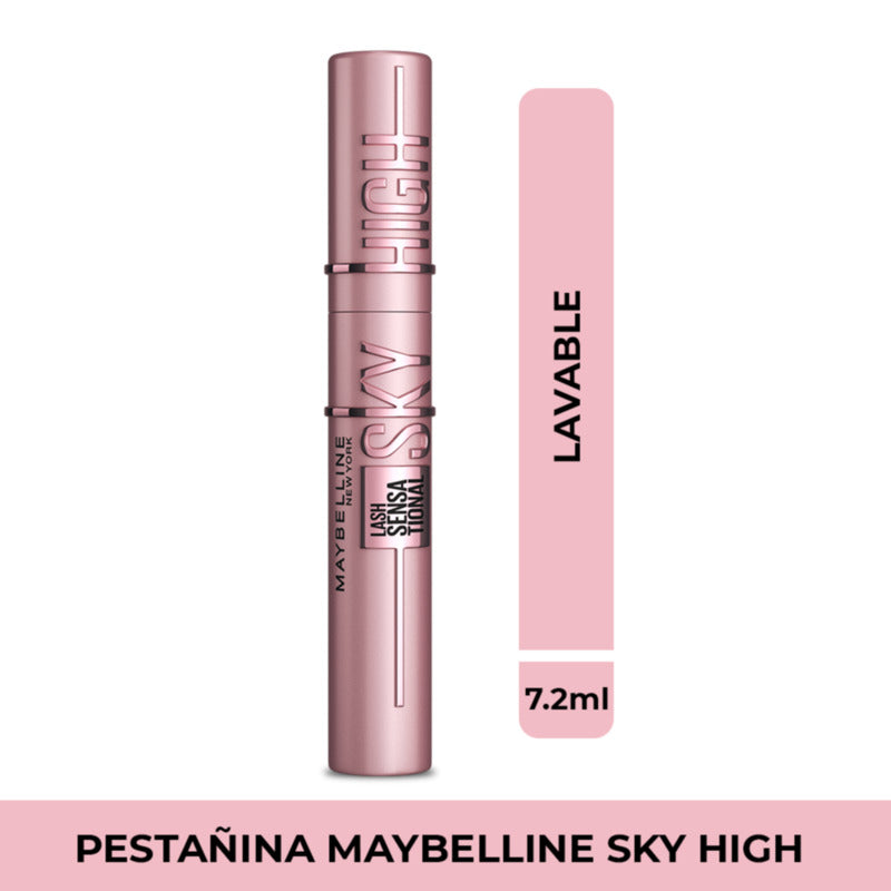Mascara De Pestañas Maybelline Ny Lash Sensational Sky High Lavable - Farmacias Arrocha