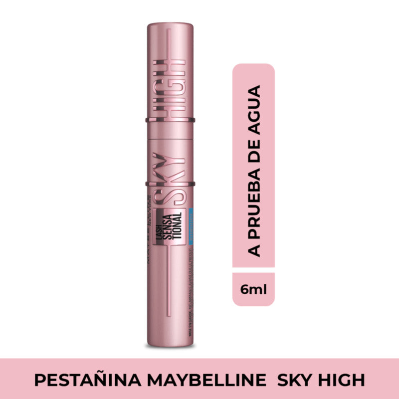 Mascara De Pestañas Maybelline Ny Lash Sensational Sky High A Prueba De Agua - Farmacias Arrocha