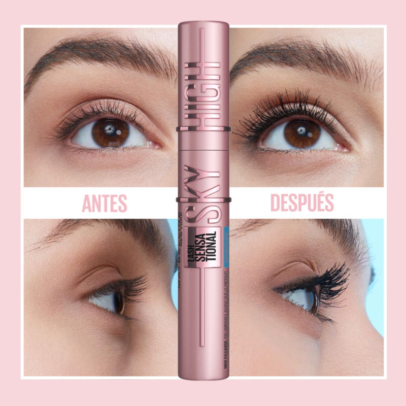 Mascara De Pestañas Maybelline Ny Lash Sensational Sky High A Prueba De Agua - Farmacias Arrocha