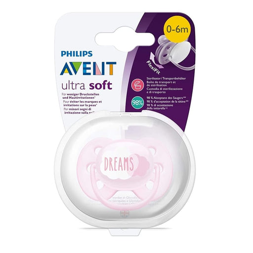 Avent 1 Chupete Ultra Soft 0-6 M Dream Girl - Farmacias Arrocha