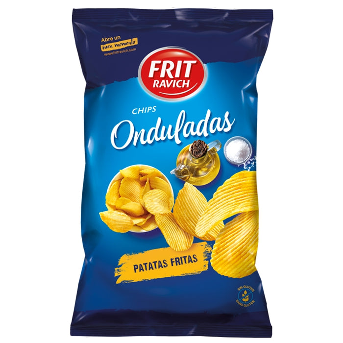 Frit Ravich Chips Onduladas 160Gr - Farmacias Arrocha