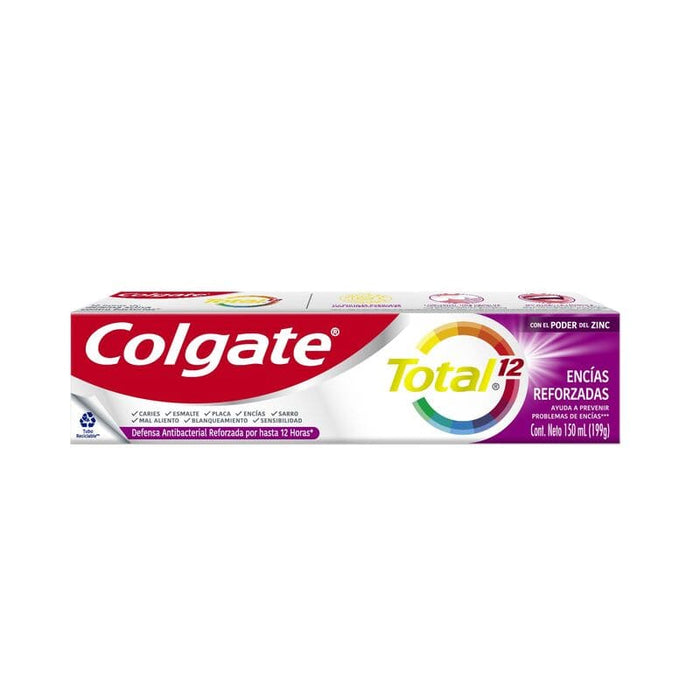 Pasta Dental Colgate Total 12 Encías Reforzadas 150 ml - Farmacias Arrocha