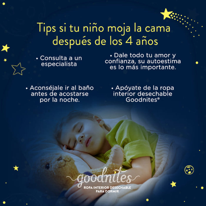 Ropa Interior Desechable Goodnites Niño Talla L 11U - Farmacias Arrocha