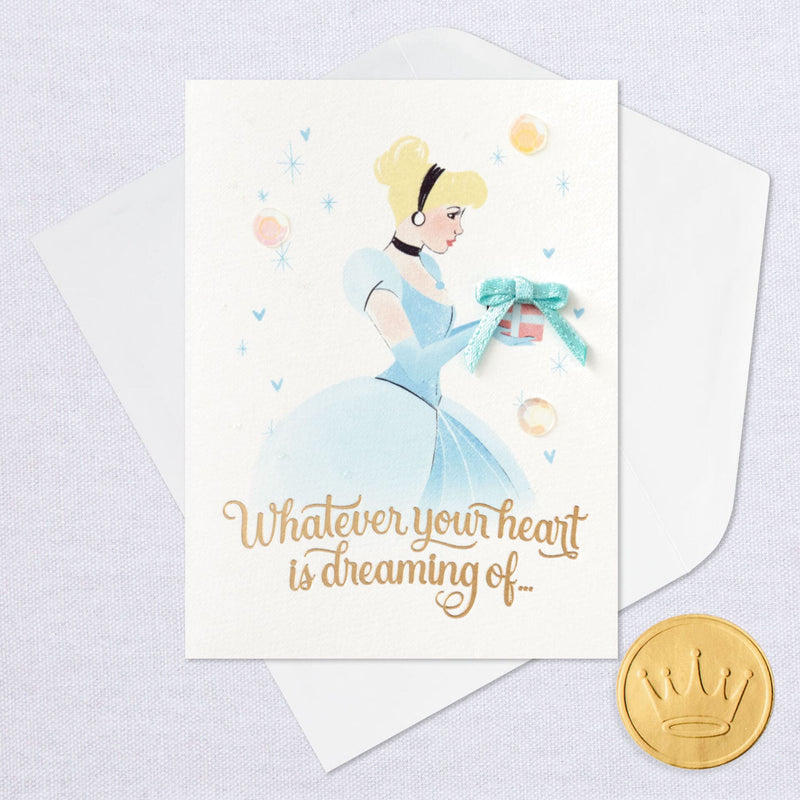 Hallmark Tarjeta Disney Princesas Mini Cenicienta de 3,25" - Farmacias Arrocha