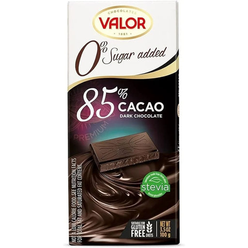 Choco Valor Sin Azc 85 Choco Negro - Farmacias Arrocha