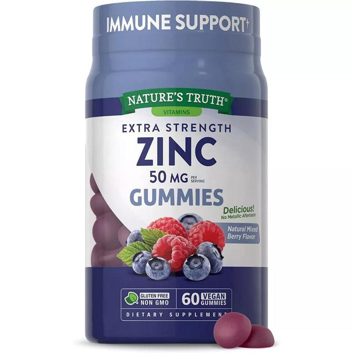 Nature'S Truth Zinc 50Mg Gummies 60 Vegan