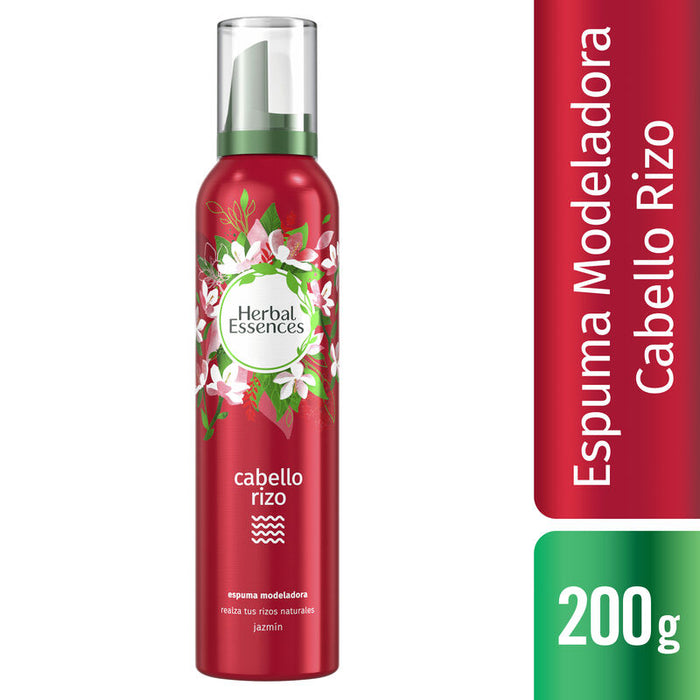 Espuma Modeladora Herbal Essences Cabello Rizo 200 g