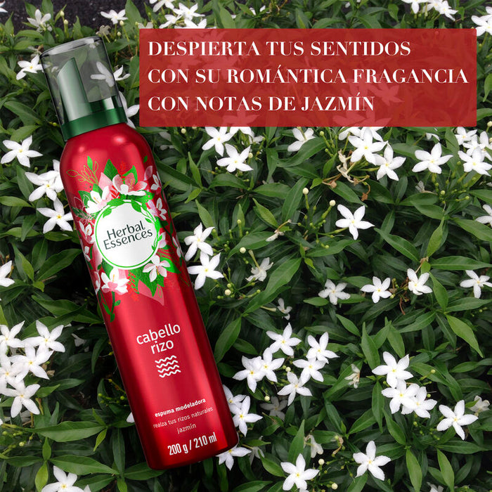 Espuma Modeladora Herbal Essences Cabello Rizo Jazmín 400 g (2 Unidades De 200 g)