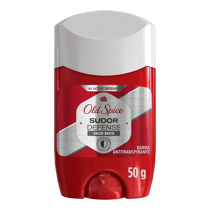 Barra Antitranspirante Old Spice Sudor Defense Seco Seco 50 g