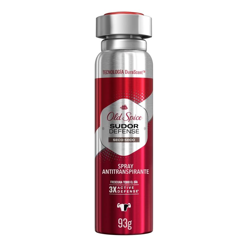 Spray Antitranspirante Old Spice Sudor Defense Seco Seco 93 g - Farmacias Arrocha