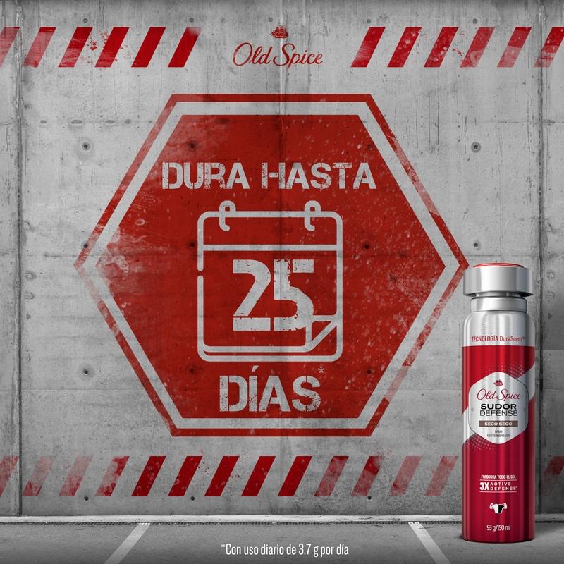 Spray Antitranspirante Old Spice Sudor Defense Seco Seco 93 g - Farmacias Arrocha