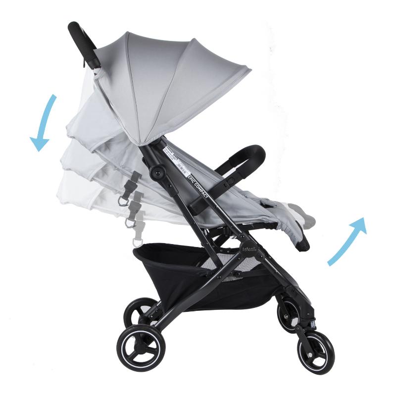Infanti Coche Paseo Epic Compact Negro D628 - Farmacias Arrocha
