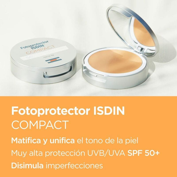 Isdin Fotoprotector Compact Arena Spf50 10G - Farmacias Arrocha