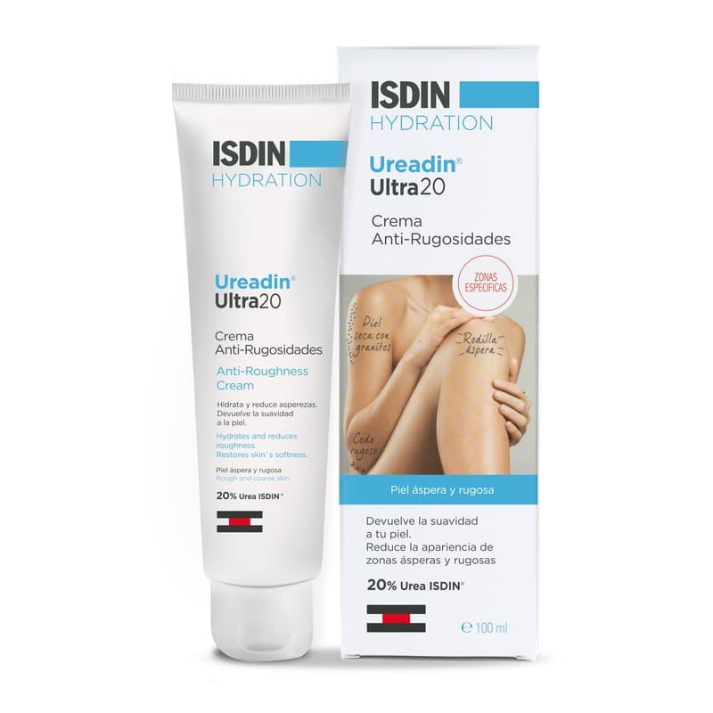 Isdin Hydration Ureadin Ultra20 Crema Anti Rugosidades 100Ml - Farmacias Arrocha