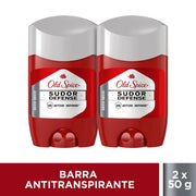 Barra Antitranspirante Old Spice Sudor Defense Seco Seco 50 g, 2 Unidades - Farmacias Arrocha