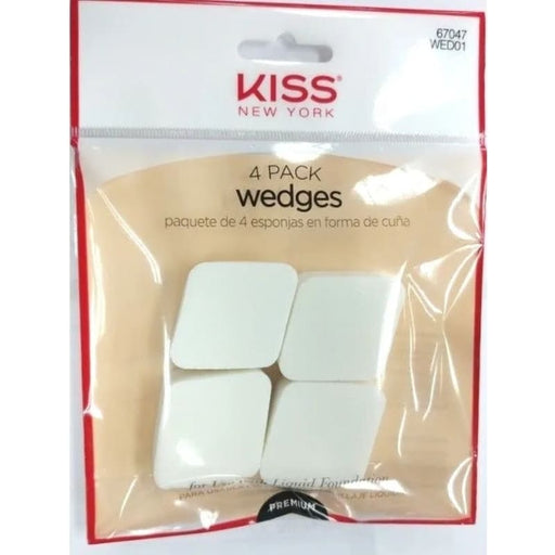 Kiss Makeup Wedges 4 Pack - Farmacias Arrocha