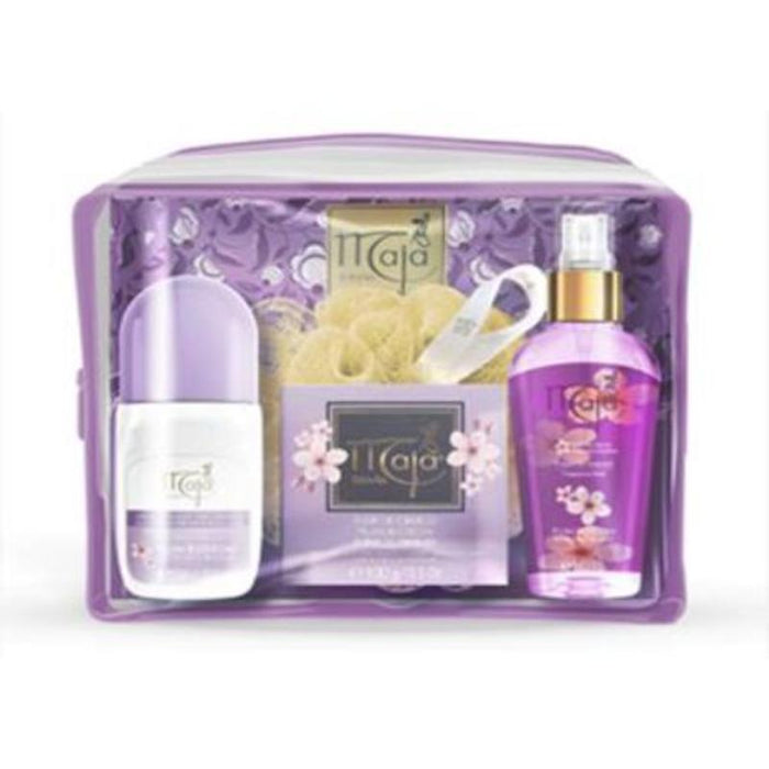 Maja Set Plum Blossom Desodorante 30 Ml + Jabon 25G + Body Splash 60 Ml