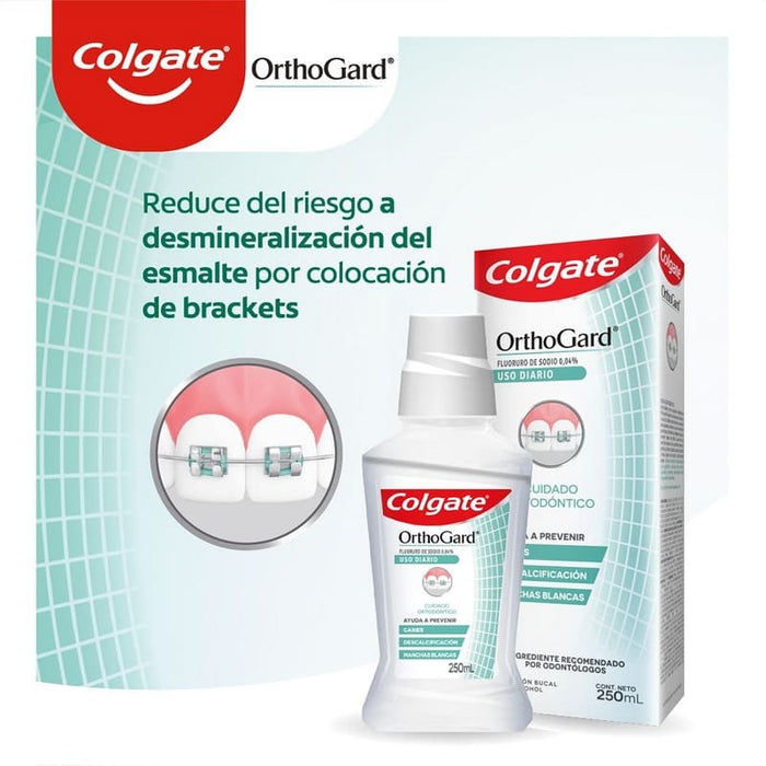 Enjuague Bucal Colgate OrthoGard 250 ml - Farmacias Arrocha