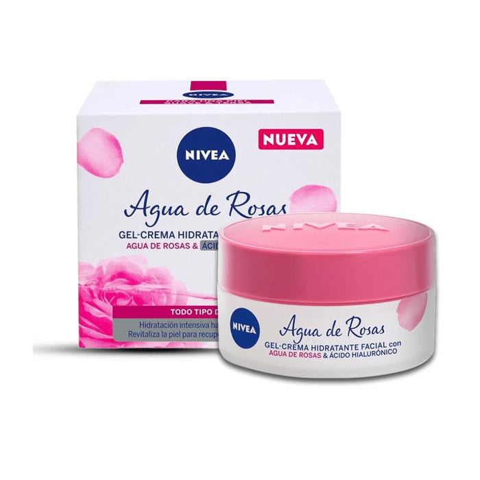 Nivea Gel-Crema Agua De Rosas 50Ml - Farmacias Arrocha