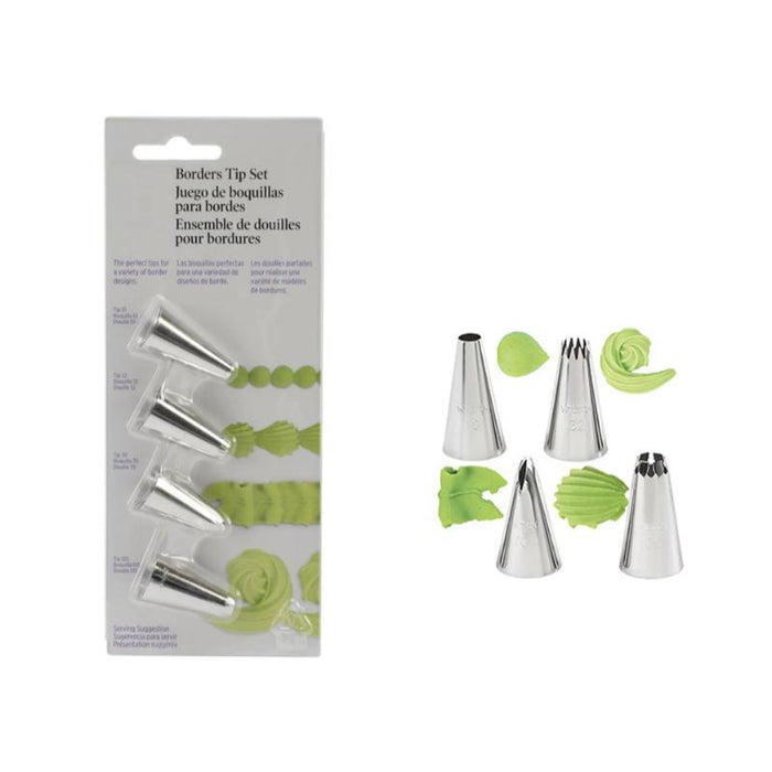 Wilton Set de 4 Boquillas Para Bordes - Farmacias Arrocha