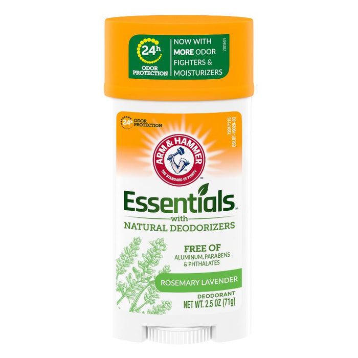 Arm & Hammer Desodorante Natural Essentials Romero Y Lavanda