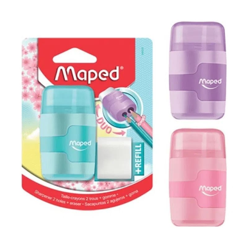 Maped Sacapunta Connect Pastel 2 Usos - Farmacias Arrocha