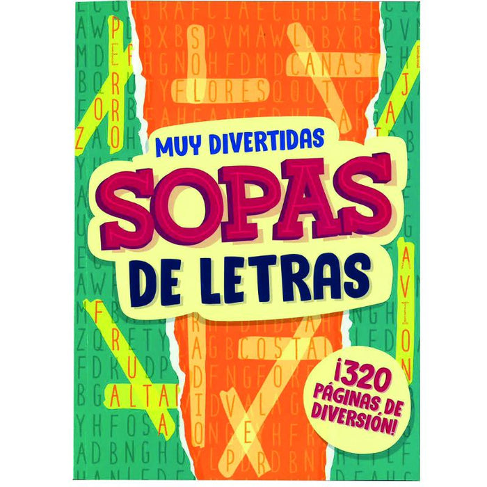 Libro Sopa De Letras 32 Pag