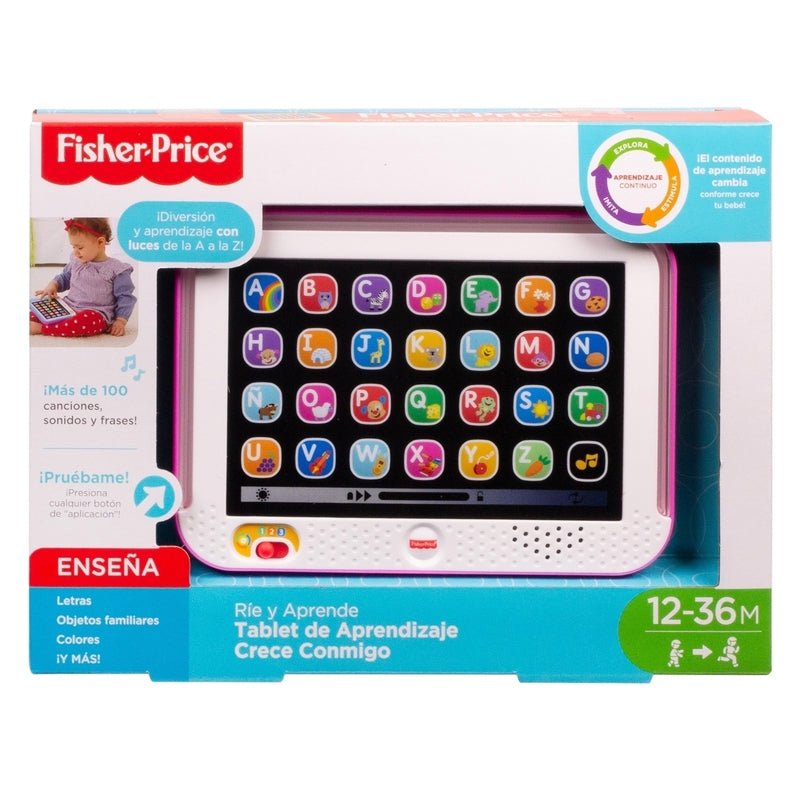 Fisher - Price Juguete Para Bebés Tablet De Aprendizaje Rosa - Farmacias Arrocha