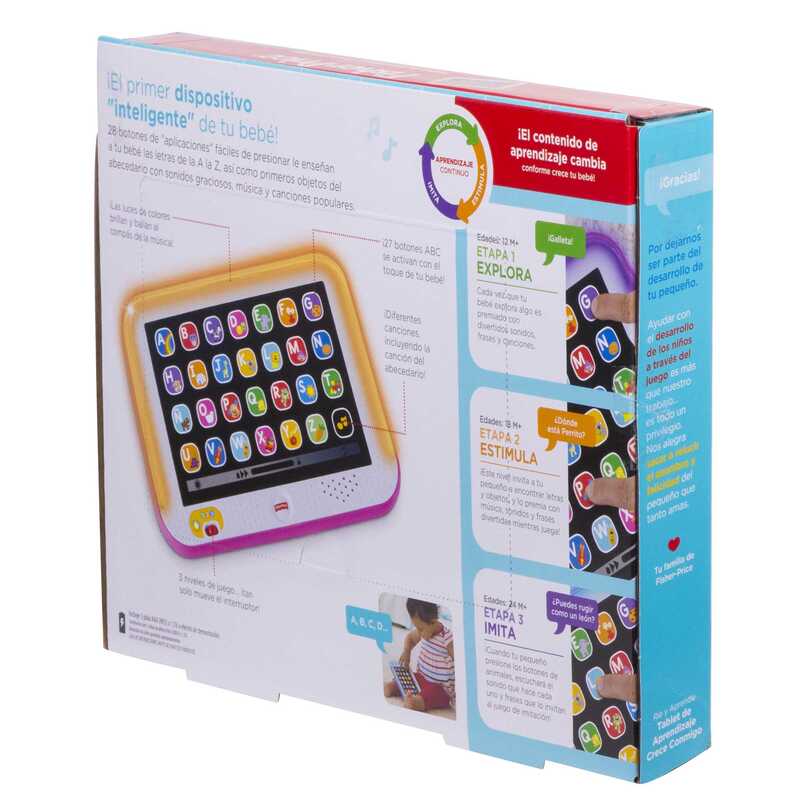 Fisher - Price Juguete Para Bebés Tablet De Aprendizaje Rosa - Farmacias Arrocha