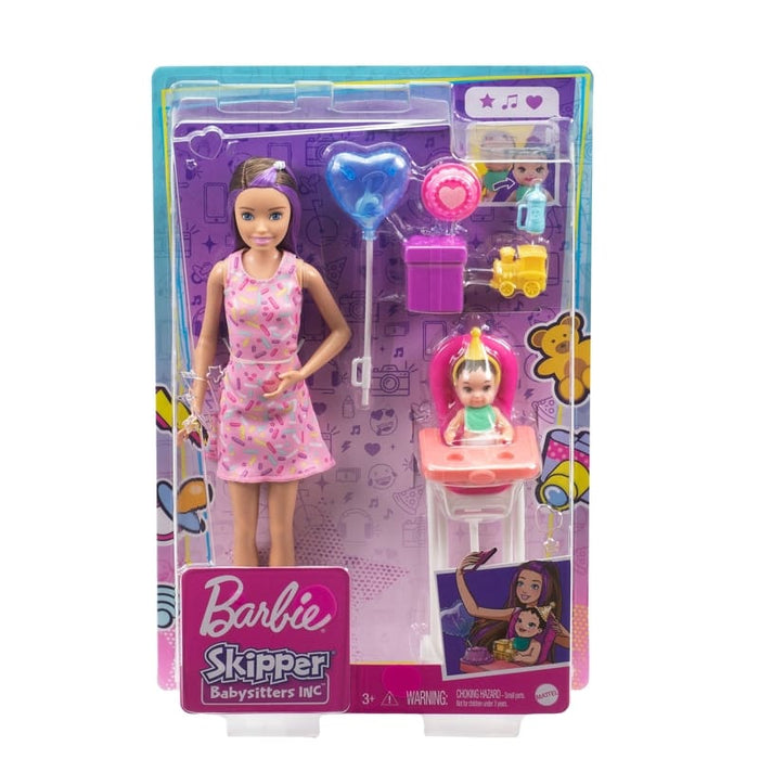Barbie Skipper Set Niñera Fiesta de Cumpleaños - Farmacias Arrocha
