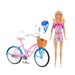 Barbie Muñeca Paseo en Bicicleta con Casco y Botella de agua - Farmacias Arrocha