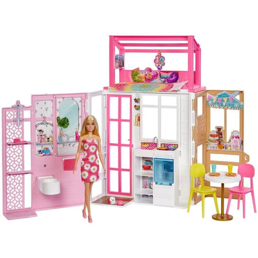 Barbie Casa De Los Sueños 2 Pisos Con Muñeca - Farmacias Arrocha