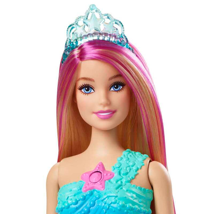 Barbie Fantasía Muñeca Sirena Luces Brillantes con Luces - Farmacias Arrocha