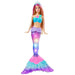 Barbie Fantasía Muñeca Sirena Luces Brillantes con Luces - Farmacias Arrocha