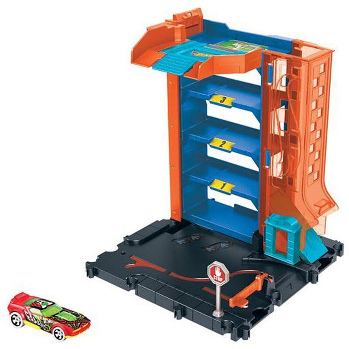 Hot Wheels City Pista De Juguete Garaje Con 1 Vehículo - Farmacias Arrocha